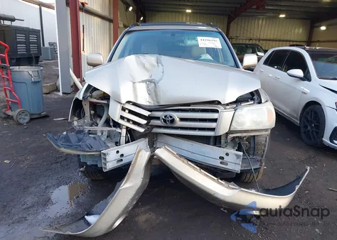 2004 Toyota Highlander Limited V6 из США, поврежденный, VIN JTEDP21AX40021066